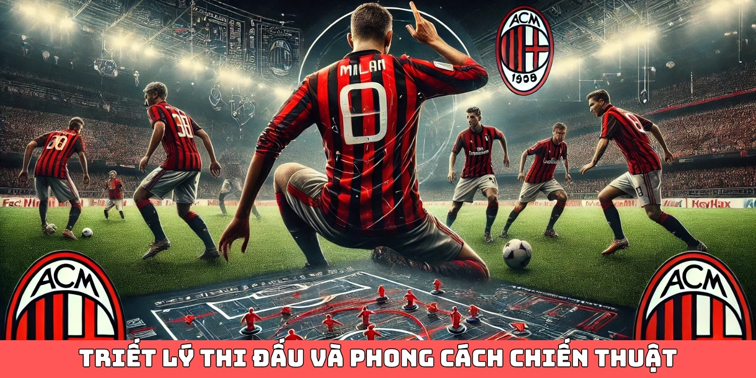 Triết lý thi đấu và phong cách chiến thuật của AC Milan